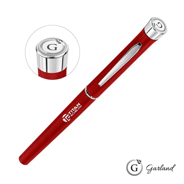Garland® Tactical Collection Textured Rollerball Pen - Chrome Accent... from ASI 84592 St Regis Group