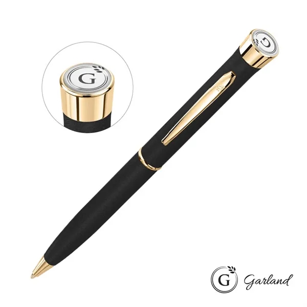 Garland® Tactical Collection Textured Twist Ballpoint Pen - Gold Accent... from ASI 84592 St Regis Group