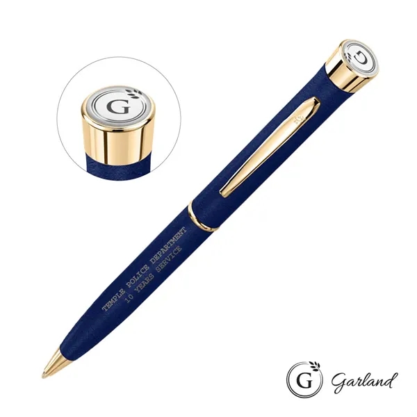 Garland® Tactical Collection Textured Twist Ballpoint Pen - Gold Accent... from ASI 84592 St Regis Group