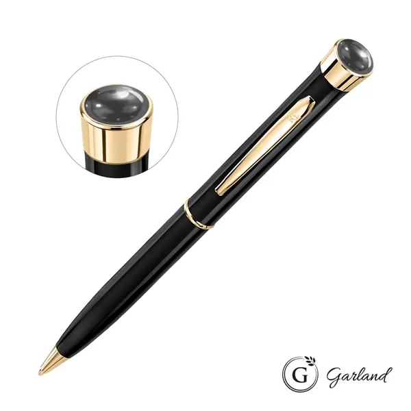 Garland® Color Aura Collection Twist Ballpoint Pen - Gold Accent... from ASI 84592 St Regis Group
