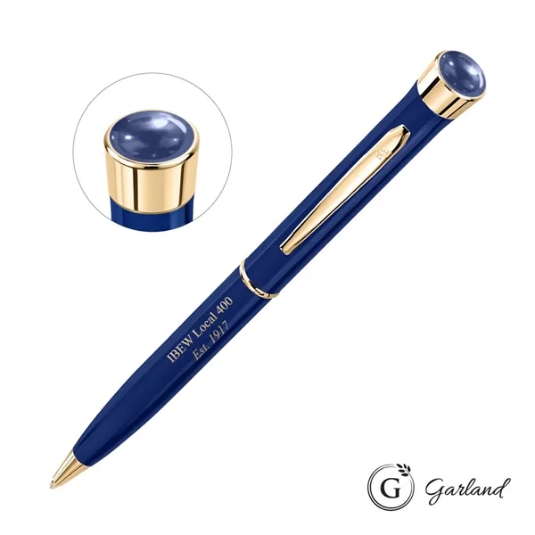 Garland® Color Aura Collection Twist Ballpoint Pen - Gold Accent... from ASI 84592 St Regis Group