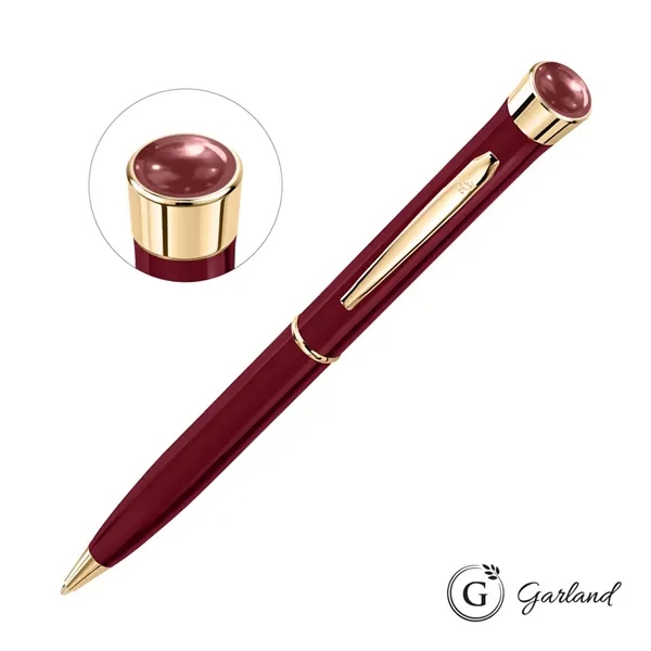 Garland® Color Aura Collection Twist Ballpoint Pen - Gold Accent... from ASI 84592 St Regis Group