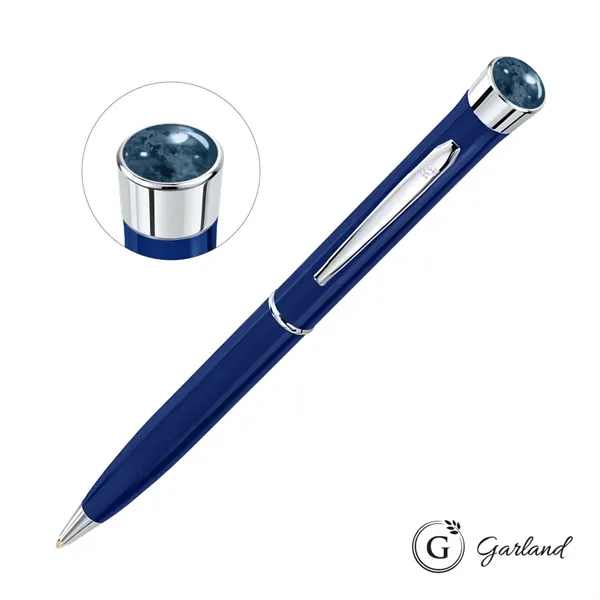 Garland® Color Aura Collection Twist Ballpoint Pen - Chrome Accent... from ASI 84592 St Regis Group