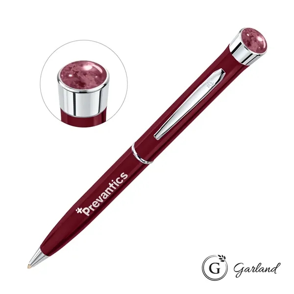 Garland® Color Aura Collection Twist Ballpoint Pen - Chrome Accent... from ASI 84592 St Regis Group