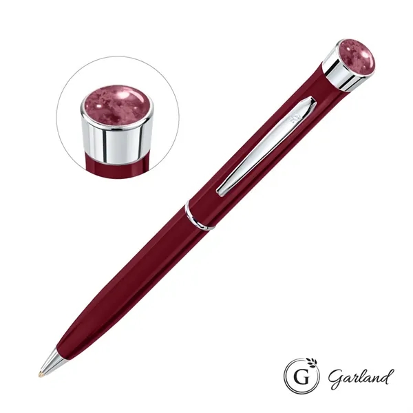Garland® Color Aura Collection Twist Ballpoint Pen - Chrome Accent... from ASI 84592 St Regis Group