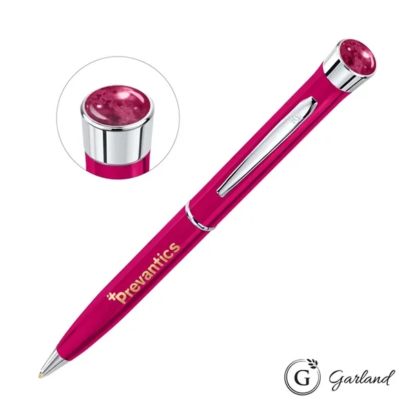 Garland® Color Aura Collection Twist Ballpoint Pen - Chrome Accent... from ASI 84592 St Regis Group