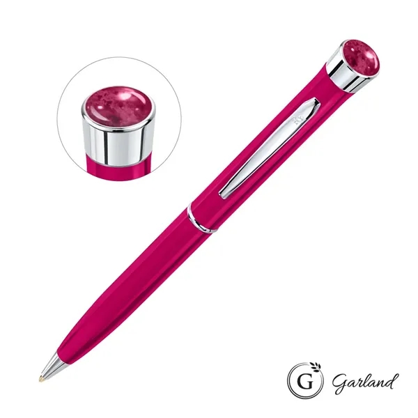 Garland® Color Aura Collection Twist Ballpoint Pen - Chrome Accent... from ASI 84592 St Regis Group
