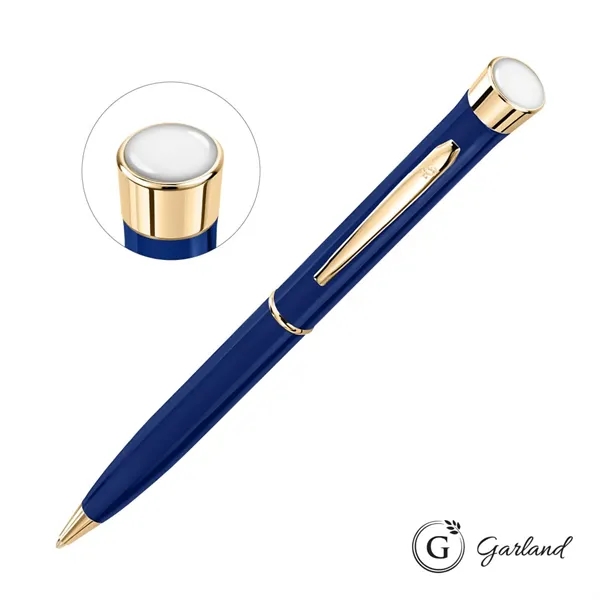 Garland® Color Custom Collection Twist Ballpoint Pen - Gold Accent... from ASI 84592 St Regis Group