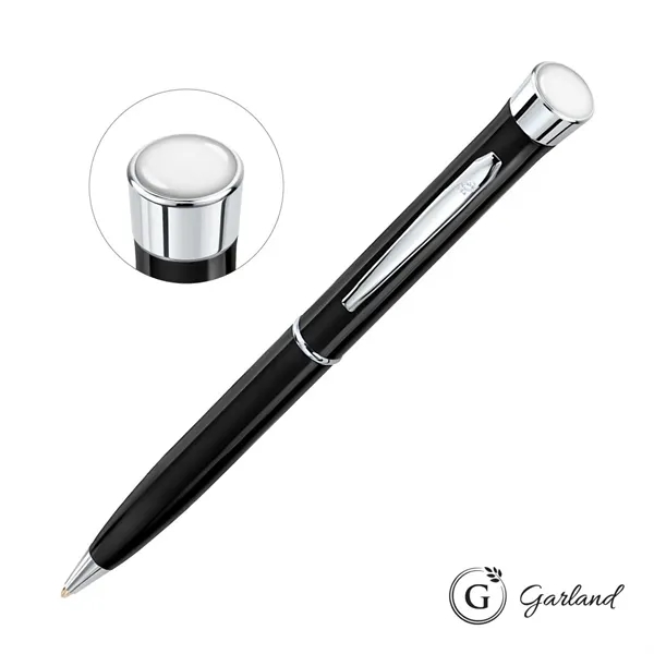 Garland® Color Custom Collection Twist Ballpoint Pen - Chrome Accent... from ASI 84592 St Regis Group