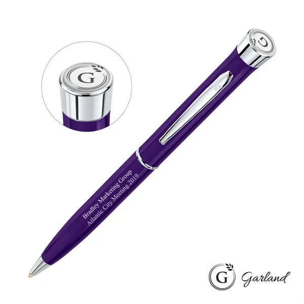 Garland® Color Collection Twist Ballpoint Pen - Chrome Accent... from ASI 84592 St Regis Group