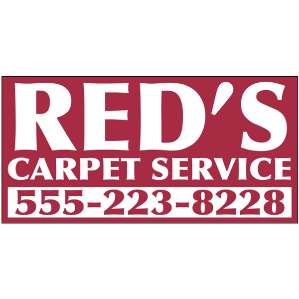 8" x 4" white decal with static backing, square corners and... from ASI 89910 Stouse, LLC