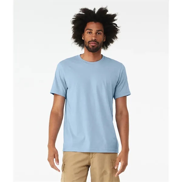 Bella+Canvas Unisex Heather CVC Short Sleeve Tee... from ASI 89380 Staton Corporate and Casual