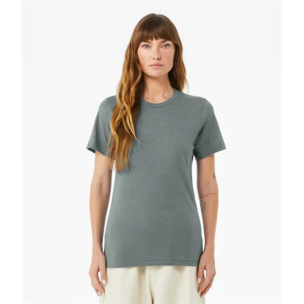 Bella+Canvas Unisex Heather CVC Short Sleeve Tee... from ASI 89380 Staton Corporate and Casual