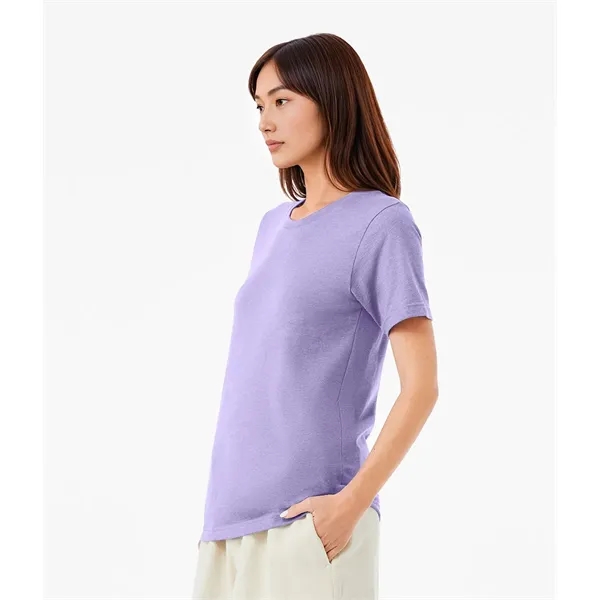 Bella+Canvas Unisex Heather CVC Short Sleeve Tee... from ASI 89380 Staton Corporate and Casual