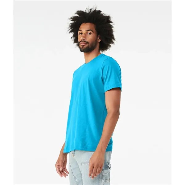 Bella+Canvas Unisex Heather CVC Short Sleeve Tee... from ASI 89380 Staton Corporate and Casual