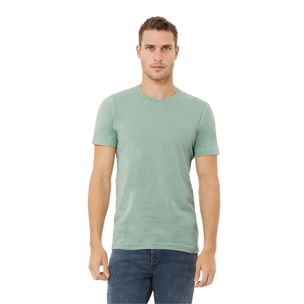 Bella+Canvas Unisex Heather CVC Short Sleeve Tee... from ASI 89380 Staton Corporate and Casual