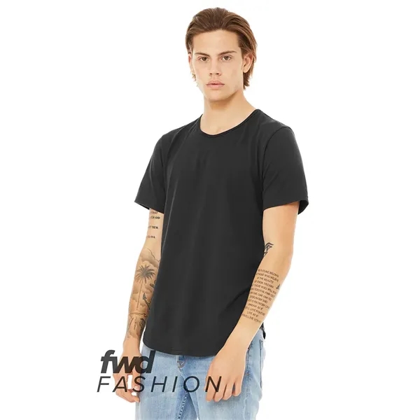 Bella+Canvas Mens Curved Hem Short Sleeve Tee... from ASI 89380 Staton Corporate and Casual
