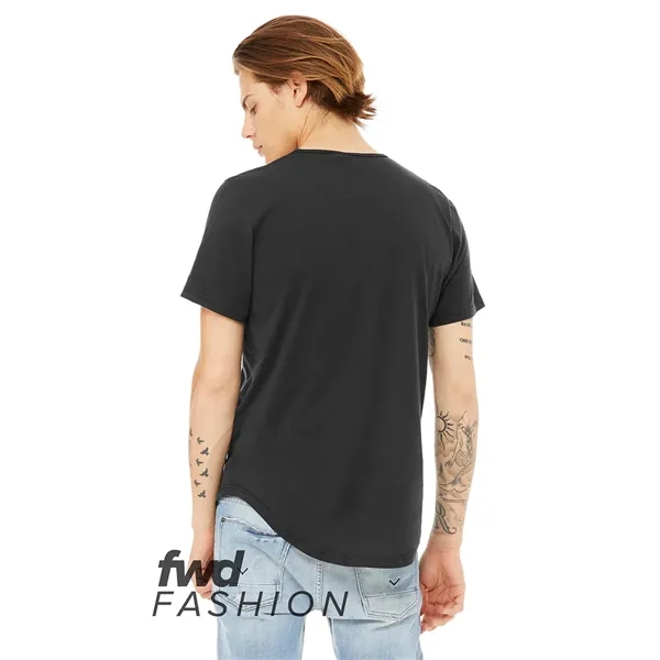 Bella+Canvas Mens Curved Hem Short Sleeve Tee... from ASI 89380 Staton Corporate and Casual