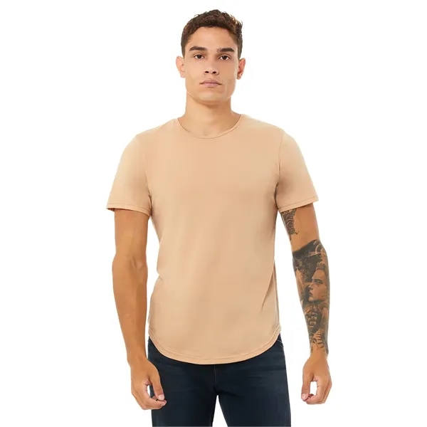 Bella+Canvas Mens Curved Hem Short Sleeve Tee... from ASI 89380 Staton Corporate and Casual