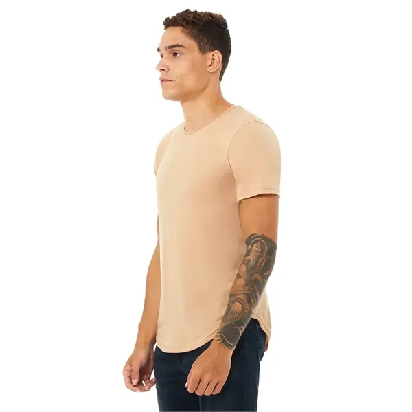 Bella+Canvas Mens Curved Hem Short Sleeve Tee... from ASI 89380 Staton Corporate and Casual