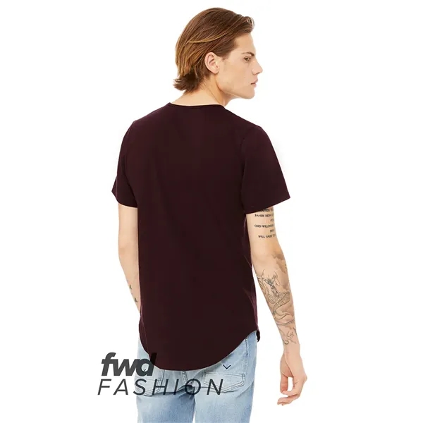 Bella+Canvas Mens Curved Hem Short Sleeve Tee... from ASI 89380 Staton Corporate and Casual