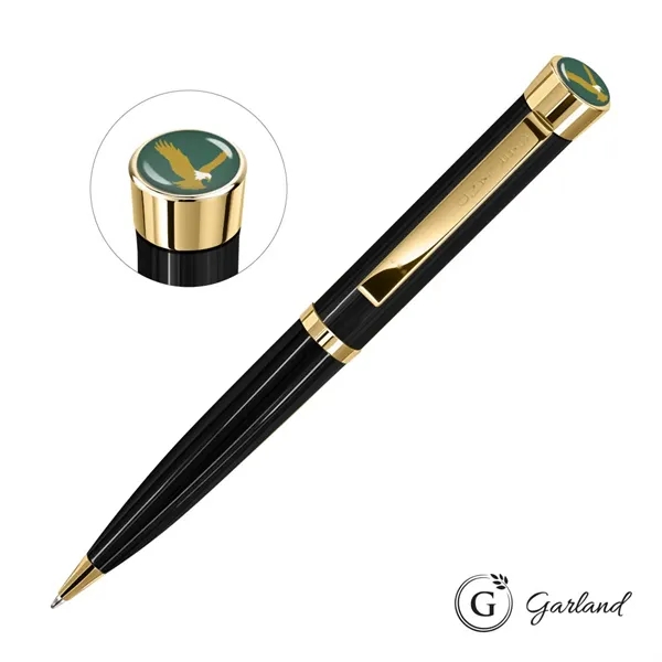 Garland® Executive Custom Color Ballpoint Twist Pen - Gold Accent... from ASI 84592 St Regis Group