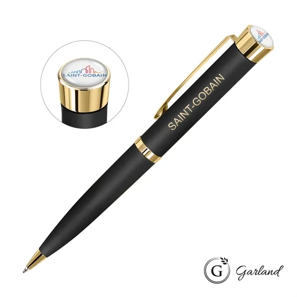 Garland® Executive Custom Color Ballpoint Twist Pen - Gold Accent... from ASI 84592 St Regis Group