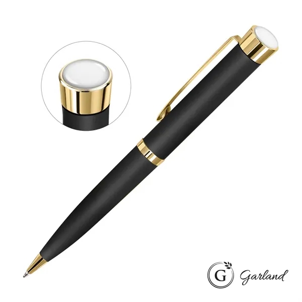 Garland® Executive Custom Color Ballpoint Twist Pen - Gold Accent... from ASI 84592 St Regis Group