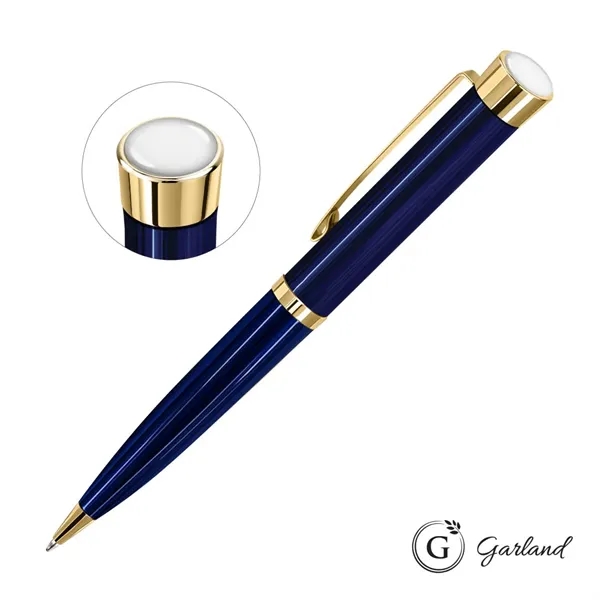 Garland® Executive Custom Color Ballpoint Twist Pen - Gold Accent... from ASI 84592 St Regis Group