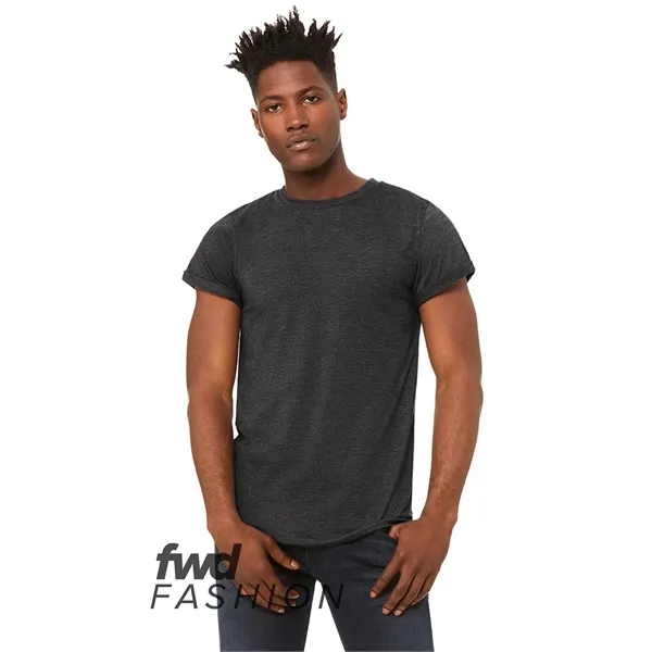 Unisex Jersey Rolled Cuff Tee... from ASI 89380 Staton Corporate and Casual