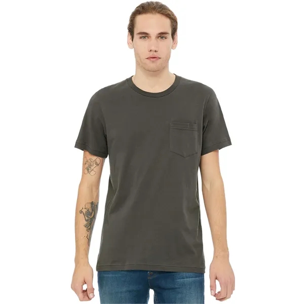 Bella+Canvas Men's Jersey Short Sleeve Pocket Tee... from ASI 89380 Staton Corporate and Casual / Staton® Staton Wholesale