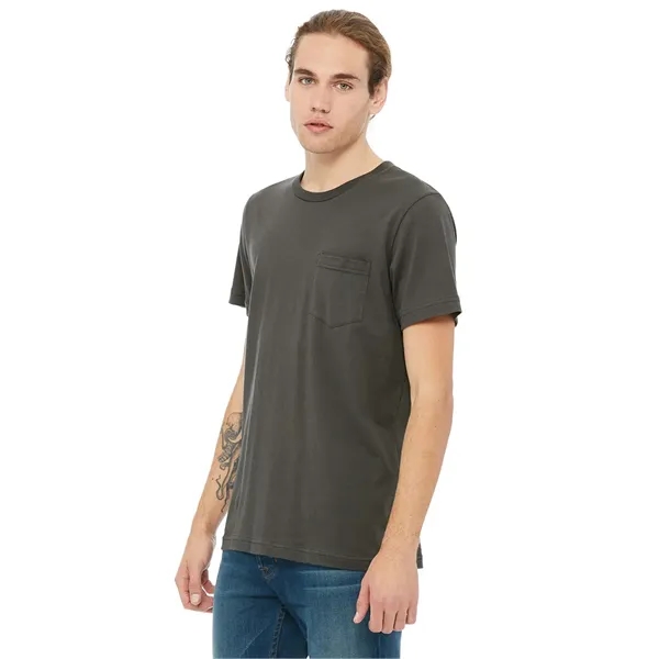 Bella+Canvas Men's Jersey Short Sleeve Pocket Tee... from ASI 89380 Staton Corporate and Casual / Staton® Staton Wholesale