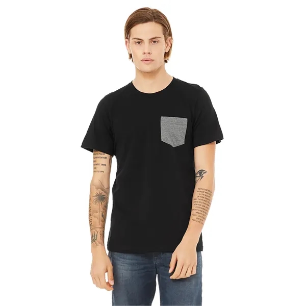 Bella+Canvas Men's Jersey Short Sleeve Pocket Tee... from ASI 89380 Staton Corporate and Casual / Staton® Staton Wholesale