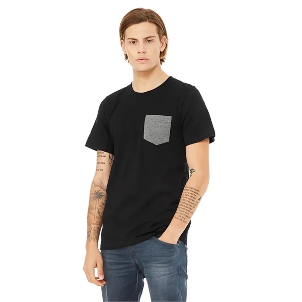 Bella+Canvas Men's Jersey Short Sleeve Pocket Tee... from ASI 89380 Staton Corporate and Casual / Staton® Staton Wholesale