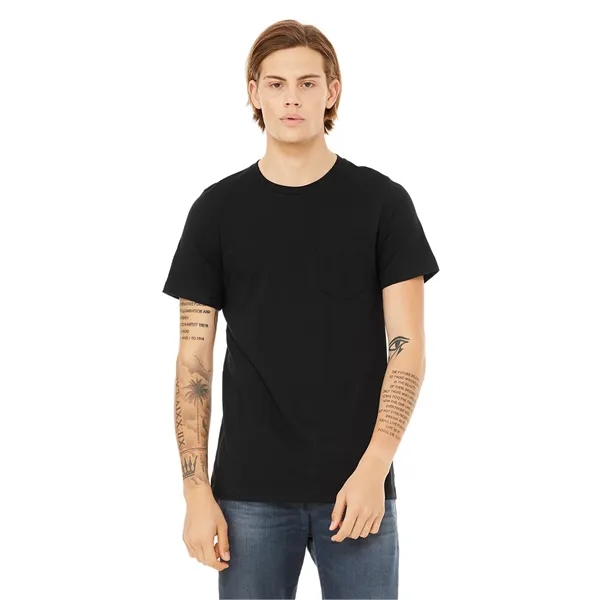 Bella+Canvas Men's Jersey Short Sleeve Pocket Tee... from ASI 89380 Staton Corporate and Casual / Staton® Staton Wholesale