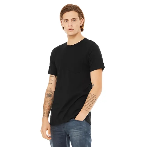 Bella+Canvas Men's Jersey Short Sleeve Pocket Tee... from ASI 89380 Staton Corporate and Casual / Staton® Staton Wholesale