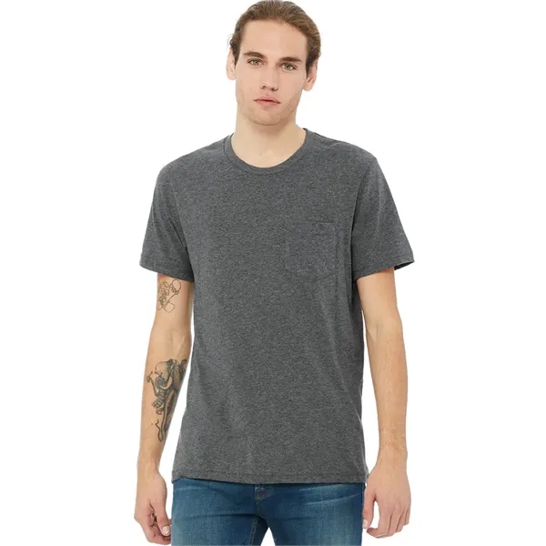 Bella+Canvas Men's Jersey Short Sleeve Pocket Tee... from ASI 89380 Staton Corporate and Casual / Staton® Staton Wholesale