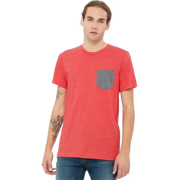 Bella+Canvas Men's Jersey Short Sleeve Pocket Tee... from ASI 89380 Staton Corporate and Casual / Staton® Staton Wholesale