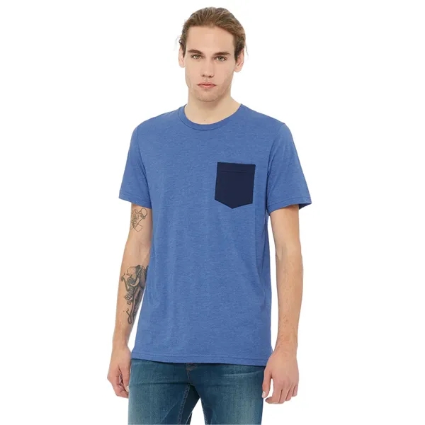 Bella+Canvas Men's Jersey Short Sleeve Pocket Tee... from ASI 89380 Staton Corporate and Casual / Staton® Staton Wholesale