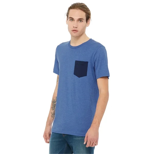 Bella+Canvas Men's Jersey Short Sleeve Pocket Tee... from ASI 89380 Staton Corporate and Casual / Staton® Staton Wholesale