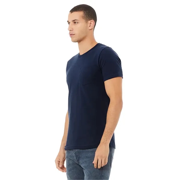 Bella+Canvas Men's Jersey Short Sleeve Pocket Tee... from ASI 89380 Staton Corporate and Casual / Staton® Staton Wholesale