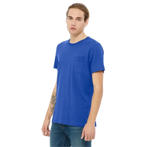 Bella+Canvas Men's Jersey Short Sleeve Pocket Tee... from ASI 89380 Staton Corporate and Casual / Staton® Staton Wholesale