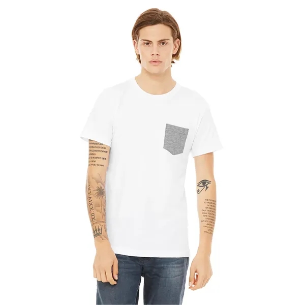 Bella+Canvas Men's Jersey Short Sleeve Pocket Tee... from ASI 89380 Staton Corporate and Casual / Staton® Staton Wholesale