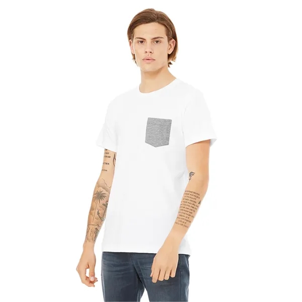 Bella+Canvas Men's Jersey Short Sleeve Pocket Tee... from ASI 89380 Staton Corporate and Casual / Staton® Staton Wholesale