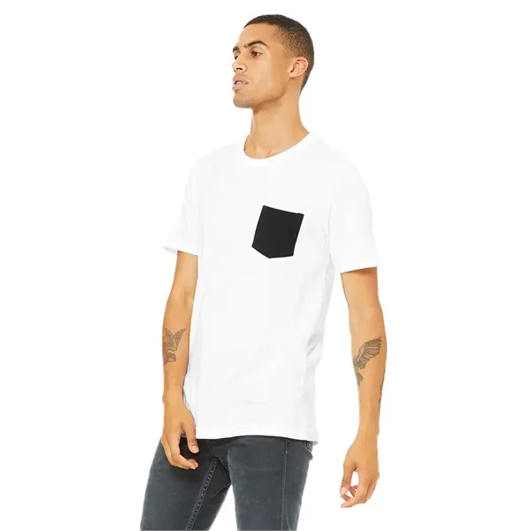 Bella+Canvas Men's Jersey Short Sleeve Pocket Tee... from ASI 89380 Staton Corporate and Casual / Staton® Staton Wholesale