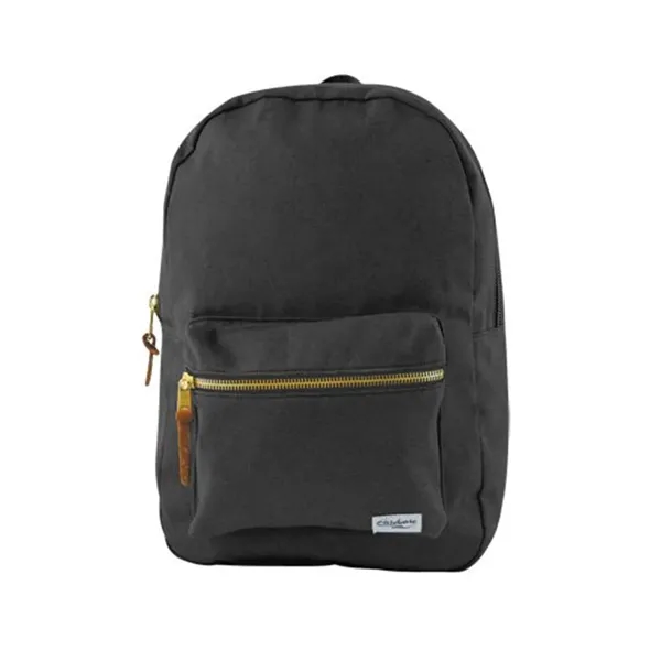 Backpack with front zip pocket and flap. Blank.... from ASI 89380 Staton Corporate and Casual / Staton®