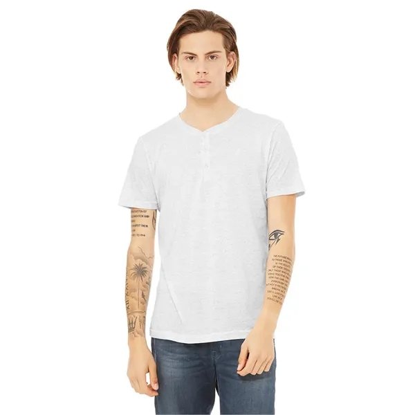Bella+ Canvas Men's Triblend Short Sleeve Henley... from ASI 89380 Staton Corporate and Casual / Staton® Staton Wholesale