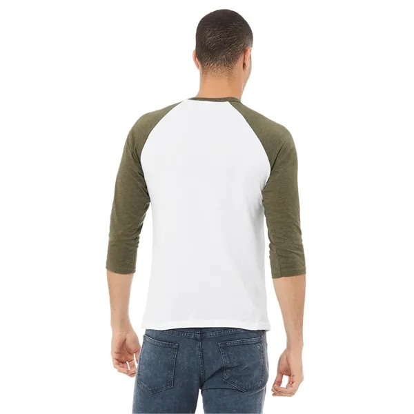 Bella+Canvas Unisex 3/4 Sleeve Baseball Tee... from ASI 89380 Staton Corporate and Casual / Staton® Staton Wholesale