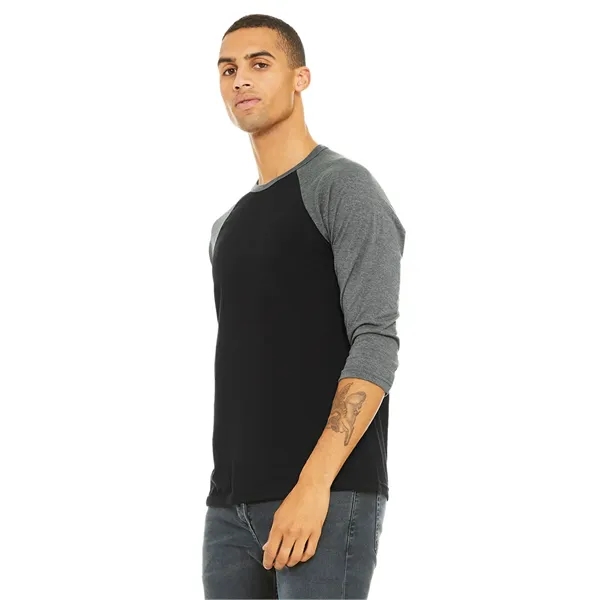 Bella+Canvas Unisex 3/4 Sleeve Baseball Tee... from ASI 89380 Staton Corporate and Casual / Staton® Staton Wholesale