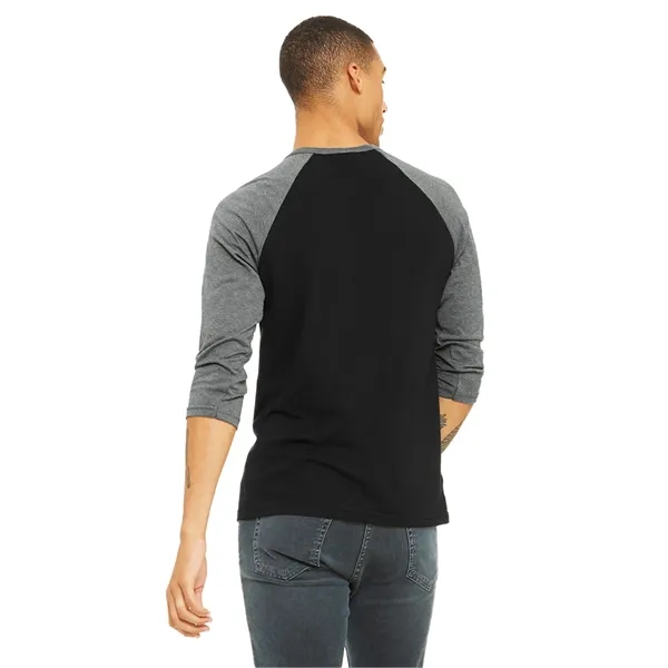 Bella+Canvas Unisex 3/4 Sleeve Baseball Tee... from ASI 89380 Staton Corporate and Casual / Staton® Staton Wholesale